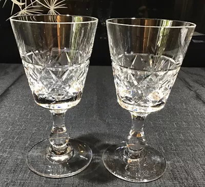 Buy 2 X Vintage Royal Brierley Crystal Sherry Glasses. Home Bar • 22£