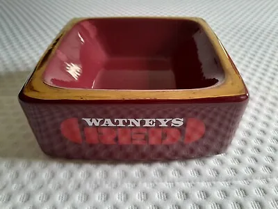 Buy 1970's Vintage Watneys Red Pub Ashtray By Royal Norfolk Pottery • 5£