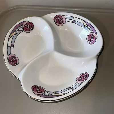 Buy Aynsley Rennie Mackintosh Art Nouveau Fine Bone China Divided Trinket Dish • 14.99£