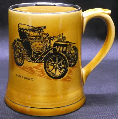 Buy Vtg Wade England 'Car Series 2, No 6 1902 Baby Peugeot' Half Pint Tankard/Mug • 24.03£
