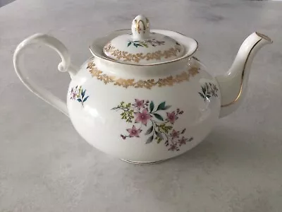 Buy Vintage ROYAL GRAFTON Spring Floral Tea Pot • 25£
