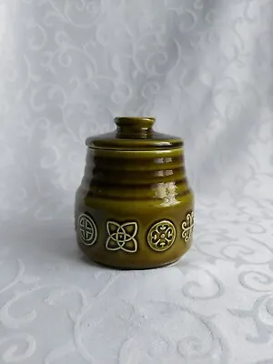 Buy Vintage Green Lord Nelson Pottery Preserve, Sugar, Jam, Honey Pot Jar   • 5£