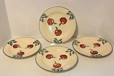 Buy Vintage Poole Pottery Dorset Fruit Apple Salad Plate 9  Made In England • 18.89£