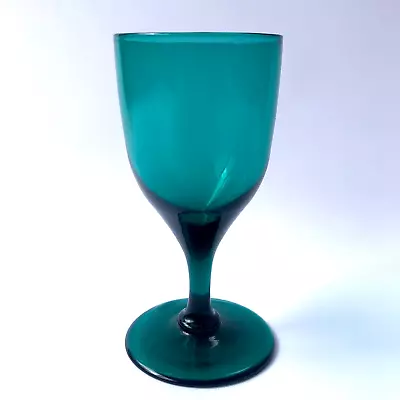 Buy Antique Bristol Green Glass Drinking Glass Hand Blown British C1830 Early C19th • 50£