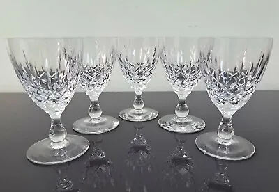 Buy 5 Beautiful Fine Signed Edinburgh Crystal Appin Sherry Port Liqueur Glasses Vgc • 35.95£