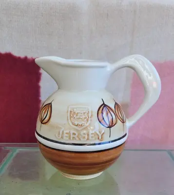 Buy Guernsey Jug. From Jersey Pottery. 60's /70's Design In Beige . 1 Pint • 8.99£