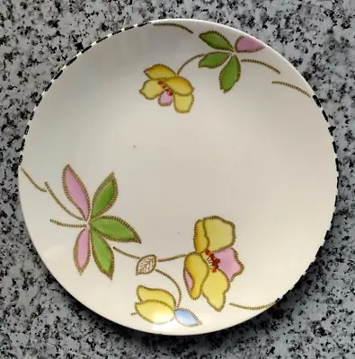 Buy Vintage Mid Century Tams Ware 1930’s Pretty Hand Painted 22.5cm Plate Tea Party • 12.99£