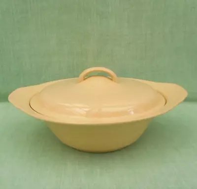 Buy Vintage Wood's Ware Jasmine Lidded Vegetable Bowl - 23 Cm (9 ) Diameter • 15.99£