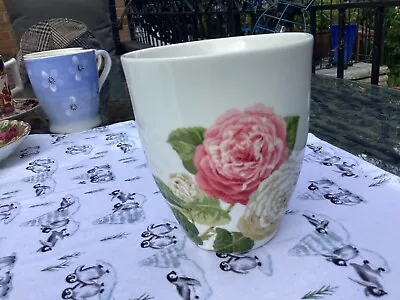 Buy Laura Ashley Mug Cup Floral Design Roses Porcelain White Coffee Tea Mug A57 • 10£