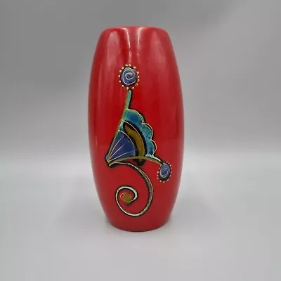 Buy An Anita Harris Hand-painted Vase - Signed In Gold To Base - 17cm High. VGC. • 58£