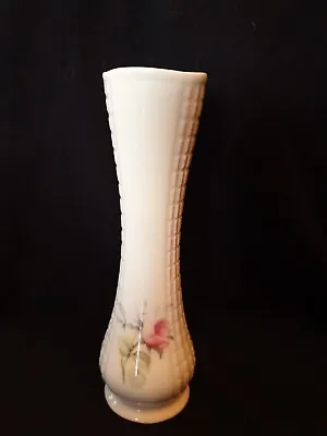 Buy Donegal Irish Parian China Vase Rose 16.5cm • 4.99£
