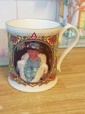 Buy Rare-Queen Elizabeth/50th Anniv India Independance Aynsley Fine Bone China Mug • 9.99£
