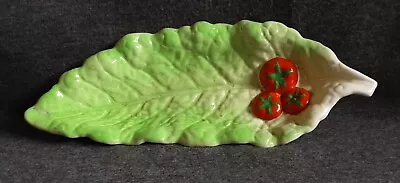 Buy Royal Winton Grimwades 13  Serving Platter Relish Tray Lettuce Leaf Tomatoes • 5£