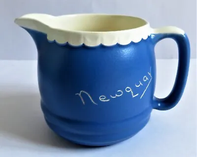 Buy Vintage Fosters Studio Pottery Newquay Blue Milk Cream Jug • 8.99£