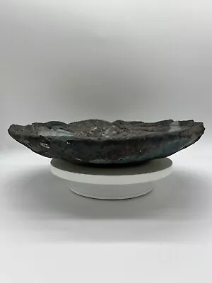 Buy One-of-a-kind 1970s TONY EVANS RAKU Art Pottery *signed With Number 7 (?)* • 215.78£