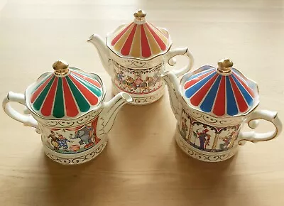 Buy Set Of 3 Sadler Edwardian Entertainments Teapots • 50£