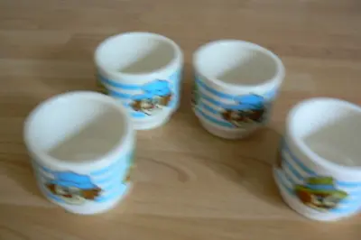 Buy 4 HORNSEA POTTERY   Mackintosh's TOFFEE And MALLOW EGG CUPS • 2.25£