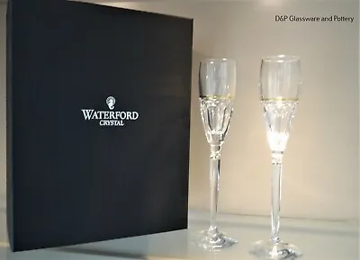 Buy Waterford Crystal Elysian Champagne Flutes • 160£