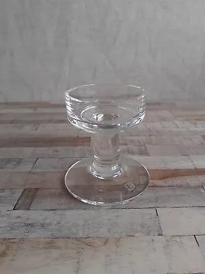 Buy Vintage Dartington Glass FT162 Frank Thrower Glass Candle Holder • 10£