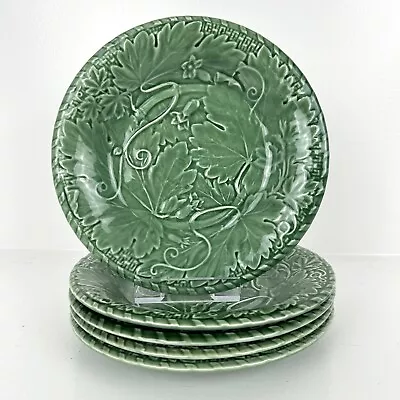 Buy Bordallo Pinheiro Cabbage Leaf Plate Classic Green Portugal Earthenware 7 3/4  • 16.99£