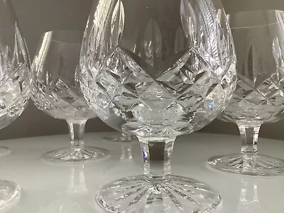 Buy Set Of Six Vintage Waterford Crystal Lismore Brandy Glasses • 21£