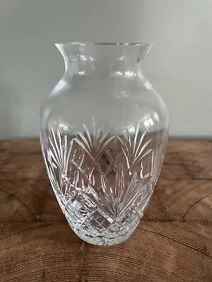 Buy Royal Doulton Cut Glass Crystal Vase  • 14.90£