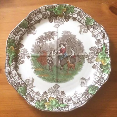 Buy Lovely Condition, Vintage Copeland Spode Series No. 2 Byron 9.5 Inch Plate • 19.99£
