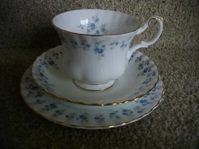 Buy Royal Albert Bone China  Memory Lane  Tea Trio - Cup, Saucer & Side Plate • 7£