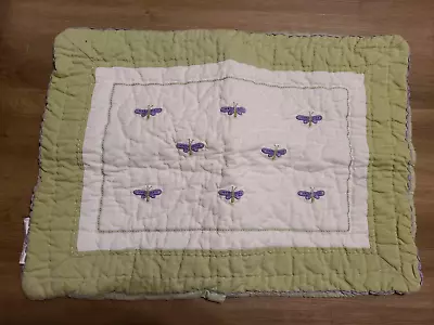 Buy Pottery Barn Kids  Butterfly  Standard Quilted Sham • 15.17£