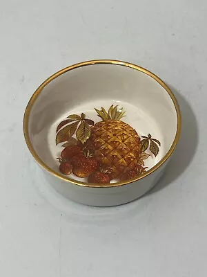 Buy Dartmouth Potteries England Elsenham Soufflé Dish Pineapple Strawberry 3.9  #RA • 2.99£