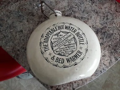 Buy Antique The Adaptable Hot Water Bottle & Bed Warmer Stoneware Fulham Pottery  • 38£