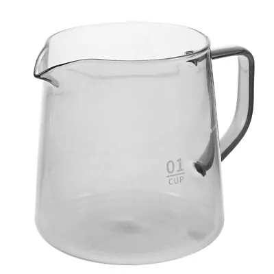 Buy  Portable Milk Jug Sauce Pitcher Coffee Frothing Cup Small Glass • 14.59£