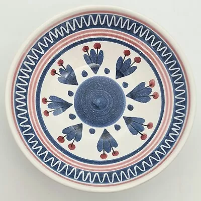 Buy Decorative Porcelain Bowl Hand Made In Norway Hand Painted Scandinavian Blue • 15.95£