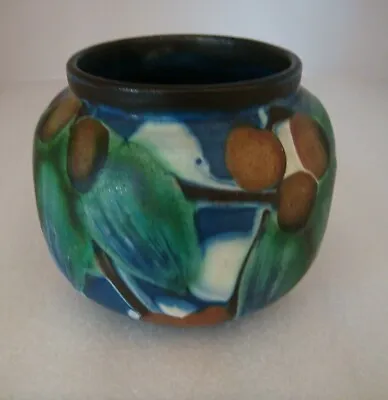 Buy Herman Kahler HAK Vase Danish Art Pottery Handpainted Denmark Keramic • 58.68£