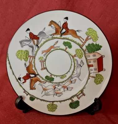 Buy CROWN STAFFORDSHIRE HUNTING SCENE 6.25 Inch TEA/SIDE PLATE MINT CONDITION • 12.50£