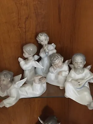 Buy Lladro Porcelain Angel Figures With Boxes - Selling Induvidual • 43£