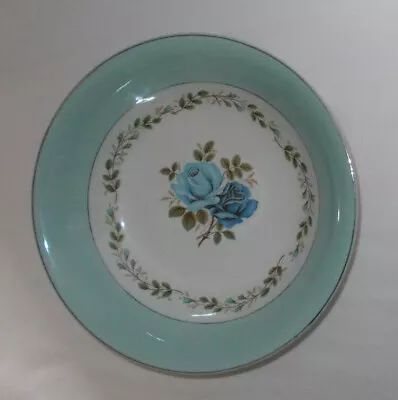 Buy Vintage Delphatic White Barratts Ironstone Blue Roses Bowl/Dish 22cm Diam • 7.50£
