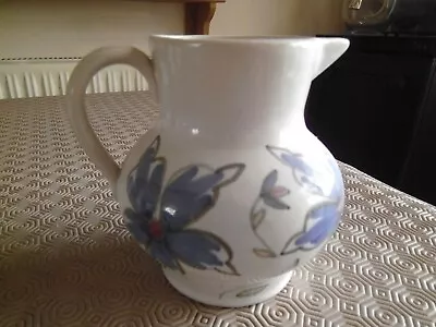 Buy  Buchan Pottery Vase With Blue Flowers ? Pattern Name • 5.99£