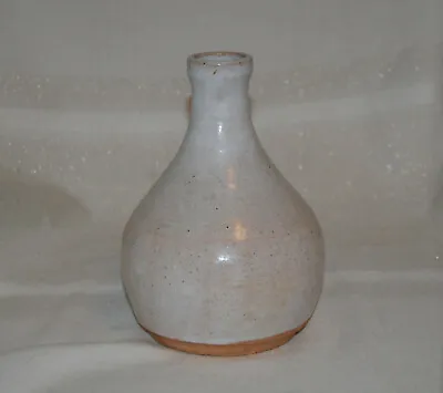 Buy Signed John Kilburn Pottery Vase Neutral Glaze  • 19.22£