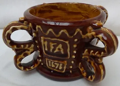 Buy Rare Slipware Mug With 4 Handles Marked IFA And Dated 1671 Or 1676 • 9.99£