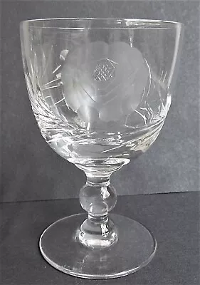 Buy ROYAL BRIERLEY ROSE PATTERN 3⅞  OYSTER / FRUIT COCKTAIL GLASSES -SIGNED(Ref8269) • 9.99£