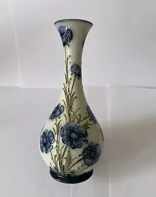 Buy Lovely Early William Moorcroft For Macintyre Florian Ware Blue Poppy Vase • 399£