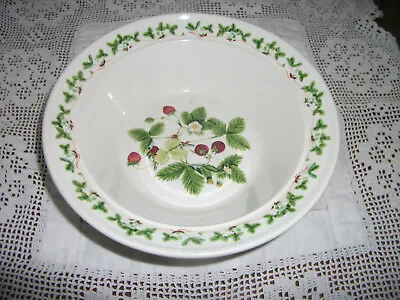 Buy Vintage Portmeirion Summer Strawberries Cereal / Dessert Bowl  *six Available* • 6.50£