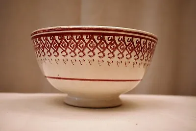 Buy Antique Polychrome Scottish Spongeware Bowl Porcelain Spatter Ware Pottery   48 • 146.63£