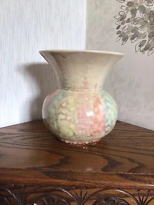 Buy Vintage Beswick Ware Vase Model No. 38 Cream & Pastel Colours • 25£