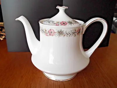 Buy Paragon Fine Bone China Teapot “Belinda” Pattern - New 1980's - Gift/B'day • 29.99£