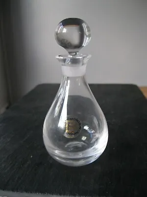 Buy Dartington Glass Perfume Bottle Designed By Frank Thrower. 24% Lead Crystal. • 7.50£
