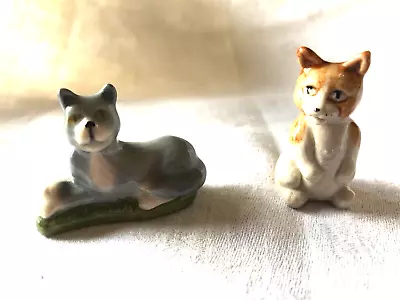 Buy 2 X Wade Cat Whimsies From Set 8 Produced 2006 • 10£