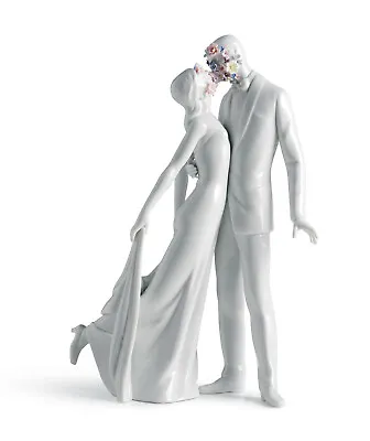 Buy New Lladro Love I Couple Figurine #7231 Brand Nib Large Flowers Bridal Save$ F/s • 662.52£