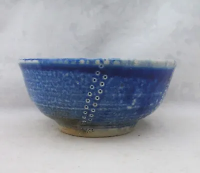 Buy Margaret Gardiner Studio Pottery Stoneware Small Bowl Blue Salt/soda Glazed • 7.50£